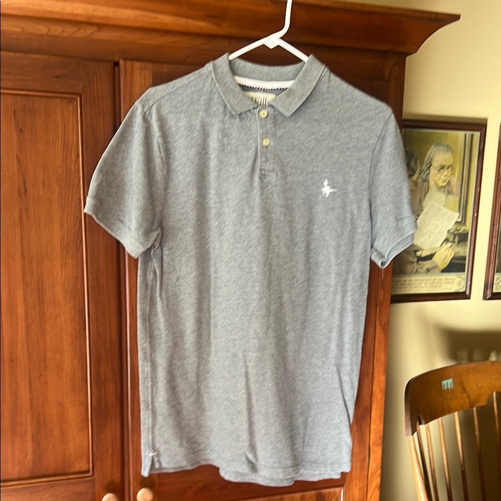 Jack Wills Gray Polo Shirt Classic Style